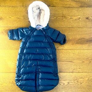 7AM 7 am enfant paris new york baby newborn fleece lined down cocoon bundle